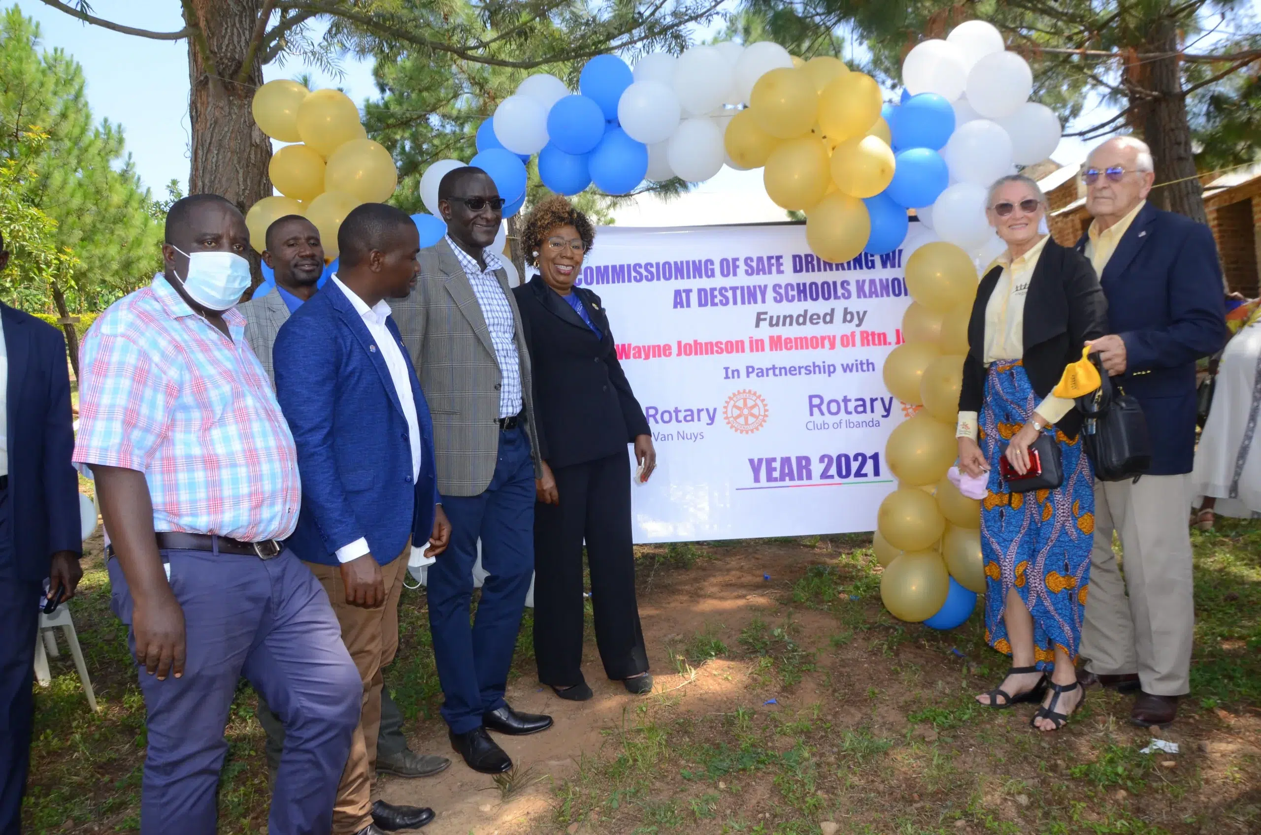 Commissioning of the water project