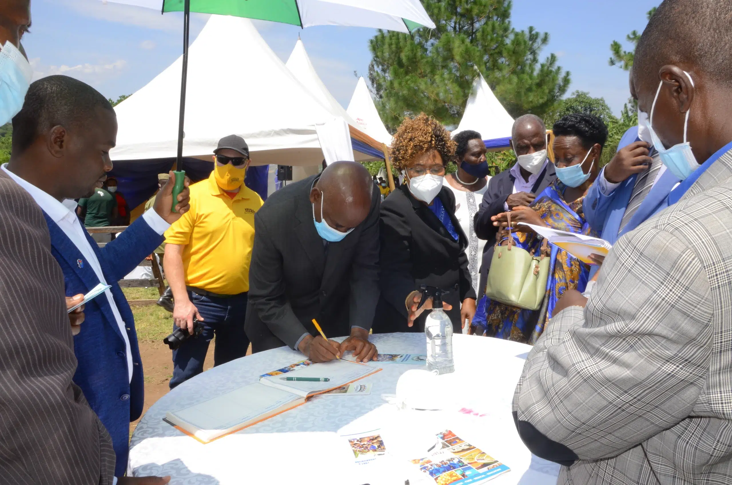 Commissioning of the water project